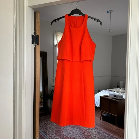 Karen Millen | Dresses | Orange Karen Millen Dress | Poshmark